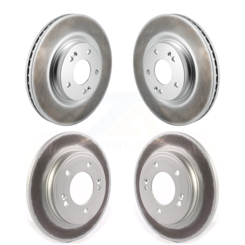 Genius KG-101834 Disc Brake Rotor for 2021-2024 Hyundai Elantra - Front and Rear