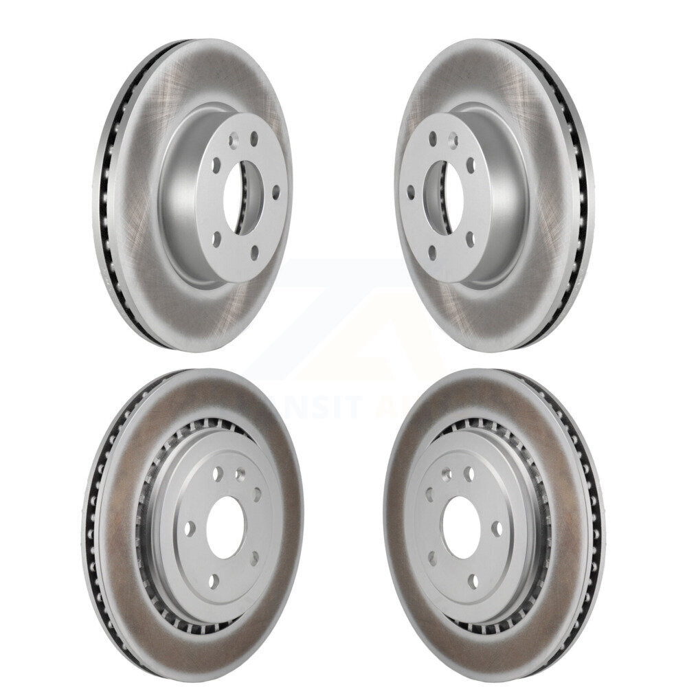 Genius KG-101835 Disc Brake Rotor for 2017 Cadillac ATS - Front and Rear