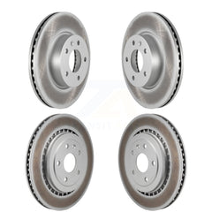 Genius KG-101835 Disc Brake Rotor for 2017 Cadillac ATS - Front and Rear
