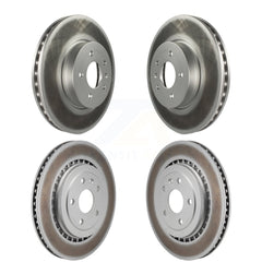 Genius KG-101836 Disc Brake Rotor for 2017-2019 Cadillac ATS - Front and Rear