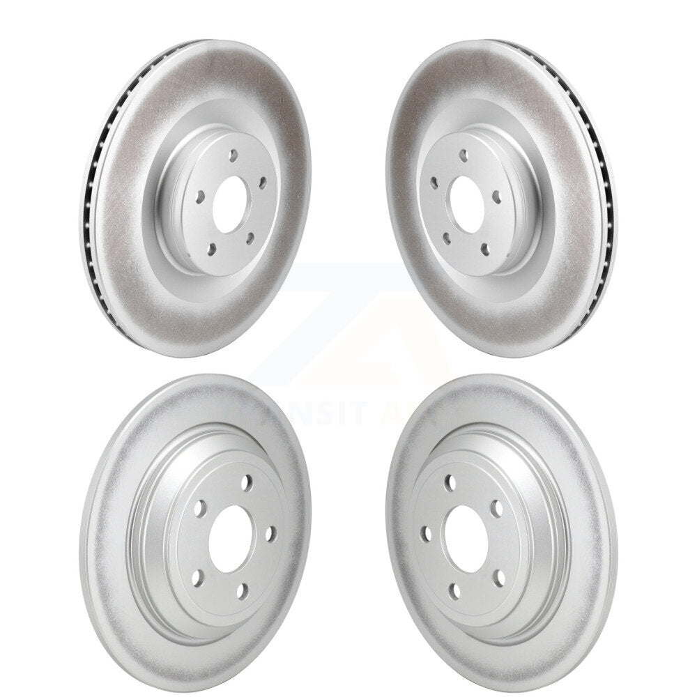 Genius KG-101837 Disc Brake Rotor for 2016-2018 Ford Focus - Front and Rear
