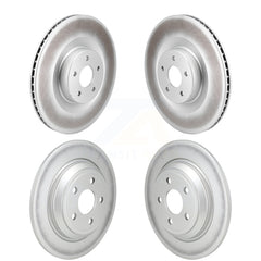 Genius KG-101837 Disc Brake Rotor for 2016-2018 Ford Focus - Front and Rear