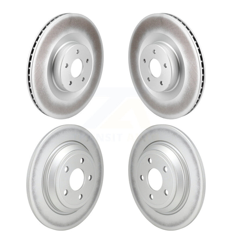 Genius KG-101837 Disc Brake Rotor for 2016-2018 Ford Focus - Front and Rear