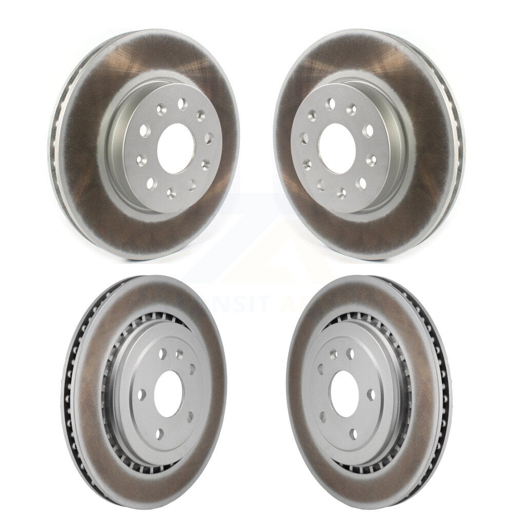 Genius KG-101840 Disc Brake Rotor for 2016 Chevrolet Camaro - Front and Rear