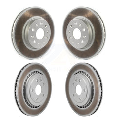 Genius KG-101840 Disc Brake Rotor for 2016 Chevrolet Camaro - Front and Rear