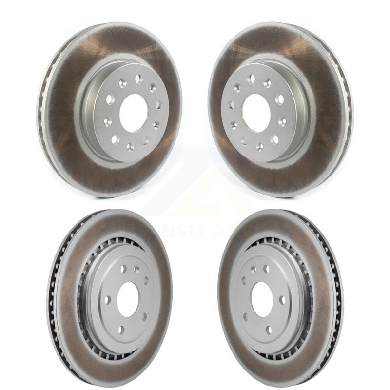 Genius KG-101840 Disc Brake Rotor for 2016 Chevrolet Camaro - Front and Rear