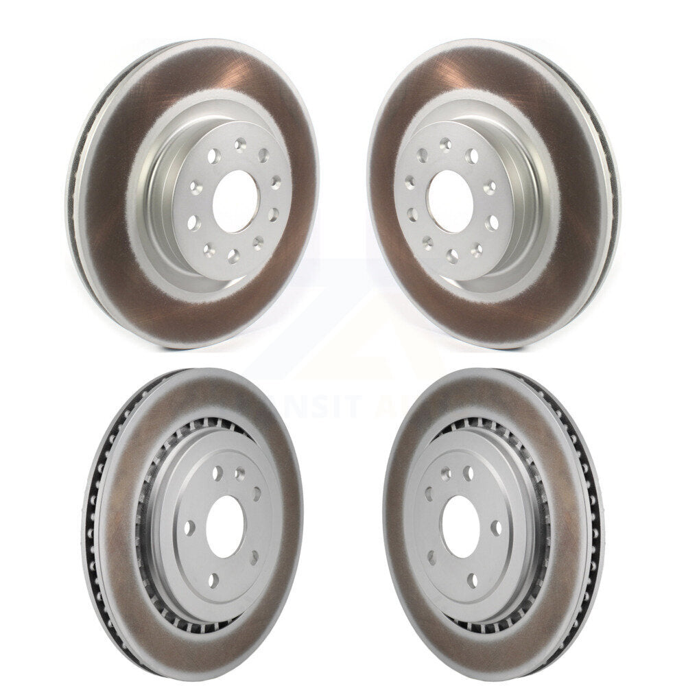 Genius KG-101841 Disc Brake Rotor for 2016-2022 Chevrolet Camaro - Front and Rear