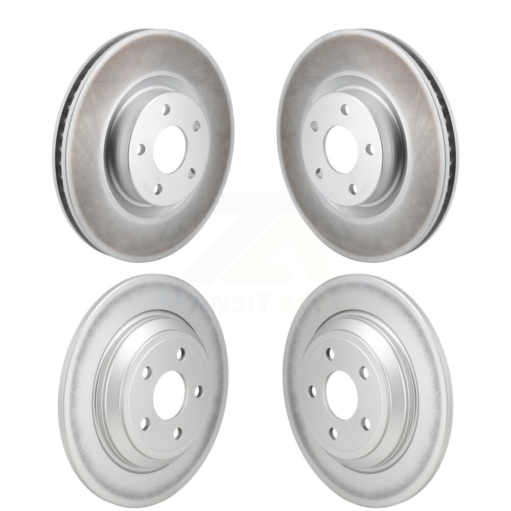 Genius KG-101842 Disc Brake Rotor for 2020-2025 Ford Bronco Sport, Lincoln Corsair, Ford Escape - Front and Rear