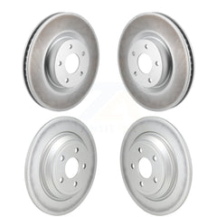Genius KG-101842 Disc Brake Rotor for 2020-2025 Ford Bronco Sport, Lincoln Corsair, Ford Escape - Front and Rear