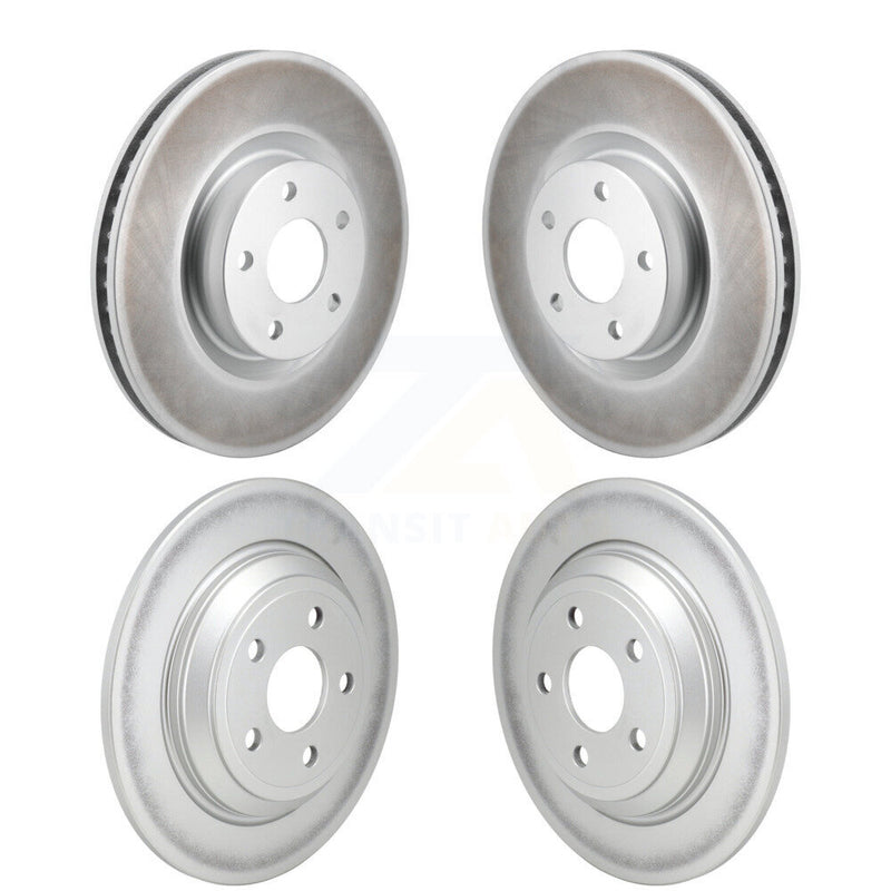 Genius KG-101842 Disc Brake Rotor for 2020-2025 Ford Bronco Sport, Lincoln Corsair, Ford Escape - Front and Rear