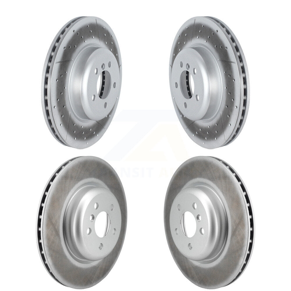 Genius KG-101844 Disc Brake Rotor for 2019 BMW 330i - Front and Rear