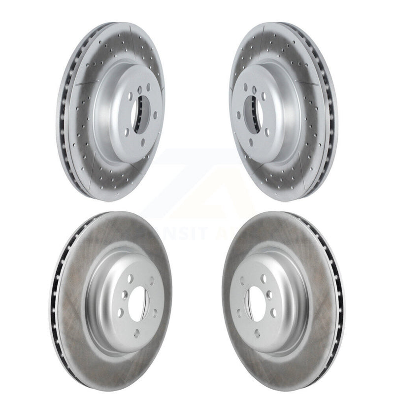 Genius KG-101844 Disc Brake Rotor for 2019 BMW 330i - Front and Rear