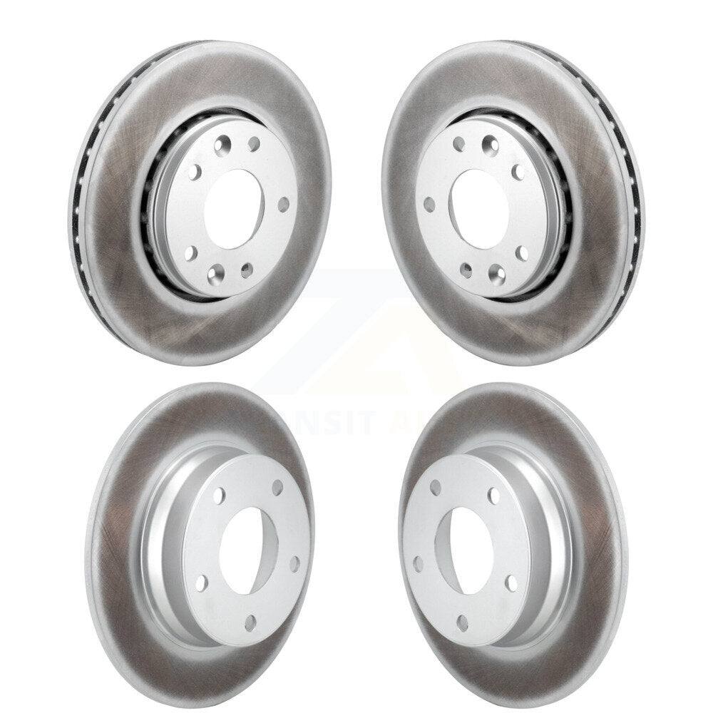 Genius KG-101845 Disc Brake Rotor for 2020-2023 Nissan Sentra - Front and Rear