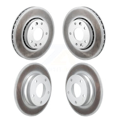 Genius KG-101845 Disc Brake Rotor for 2020-2023 Nissan Sentra - Front and Rear