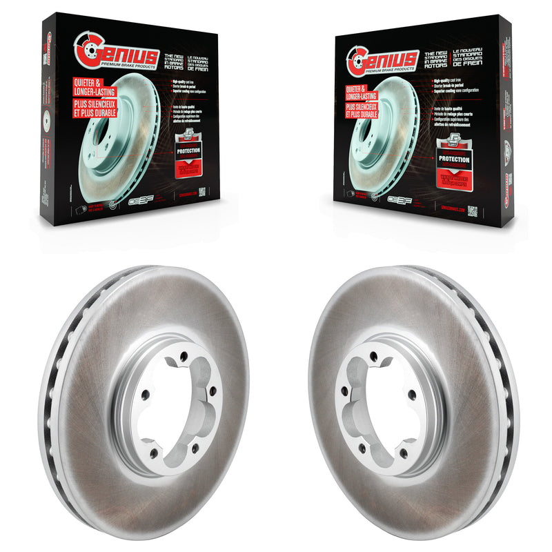 Genius KG-101854 Disc Brake Rotor for 2015-2023 Ford Transit-350 HD, Ford E-Transit and More - Front