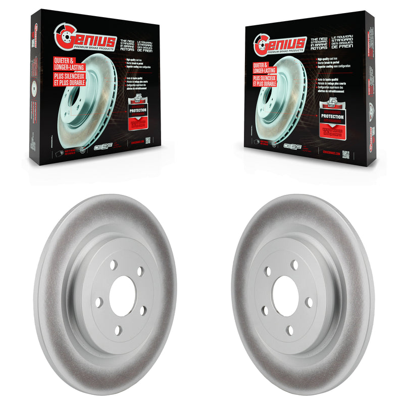 Genius KG-101863 Disc Brake Rotor for 2021-2023 Ford Mustang Mach-E - Rear