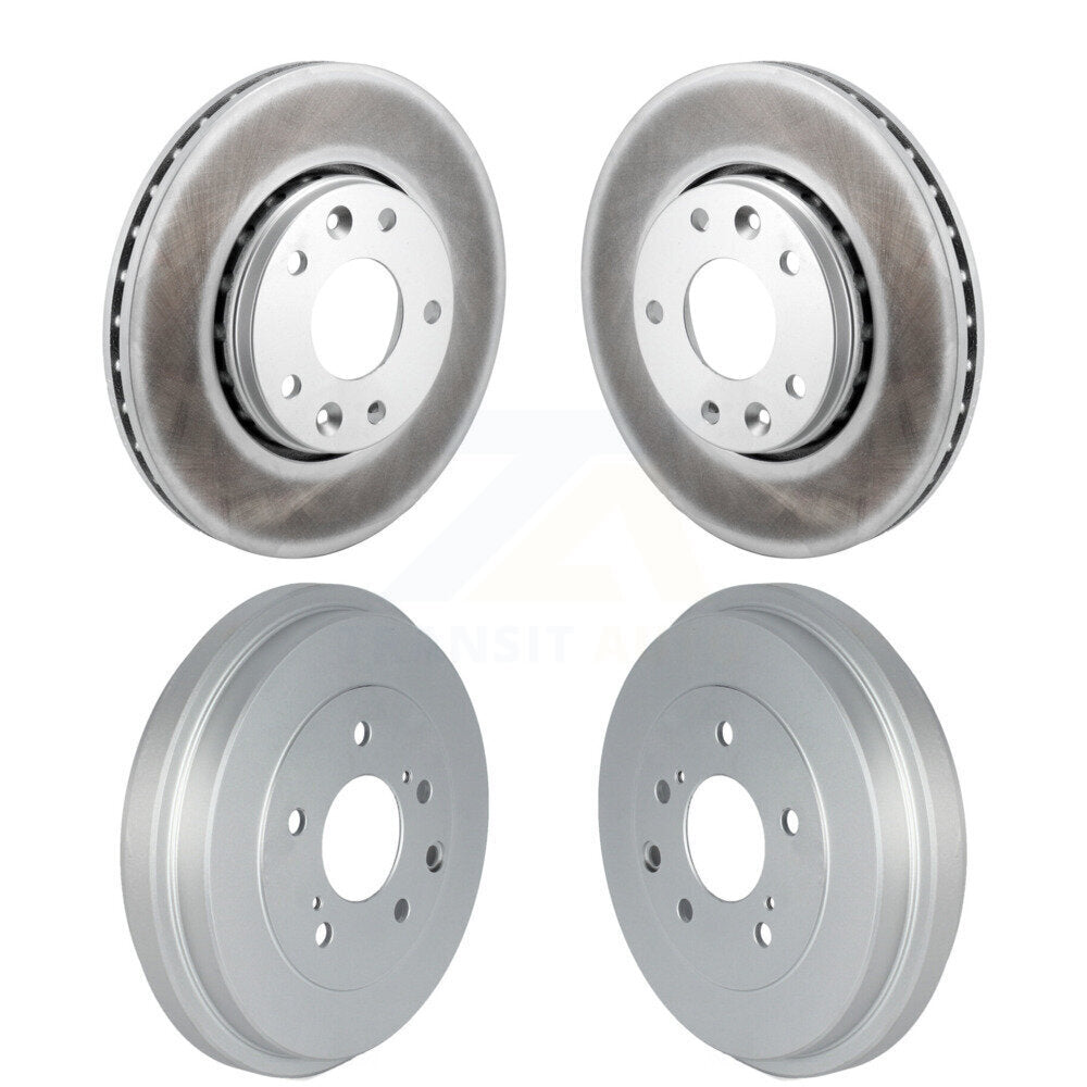 Genius KG-101867 Disc Brake Rotor and Hub Assembly for 2020-2022 Nissan Sentra - Front and Rear