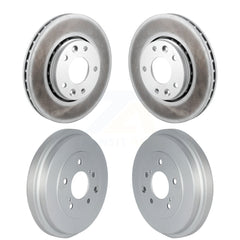 Genius KG-101867 Disc Brake Rotor and Hub Assembly for 2020-2022 Nissan Sentra - Front and Rear