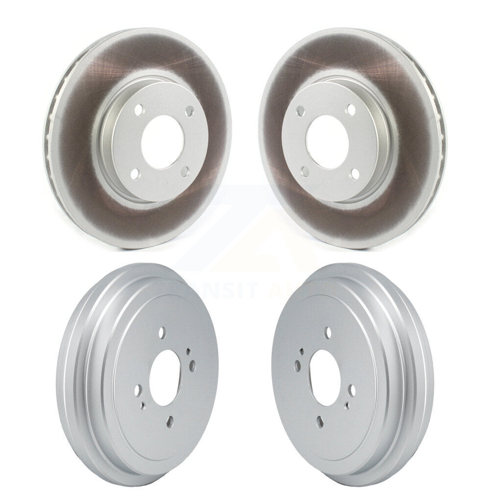 Genius KG-101868 Disc Brake Rotor and Hub Assembly for 2018-2023 Nissan Kicks, Nissan Versa - Front and Rear