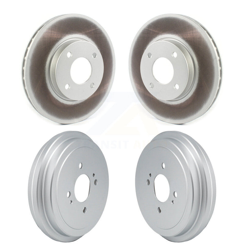 Genius KG-101868 Disc Brake Rotor and Hub Assembly for 2018-2023 Nissan Kicks, Nissan Versa - Front and Rear