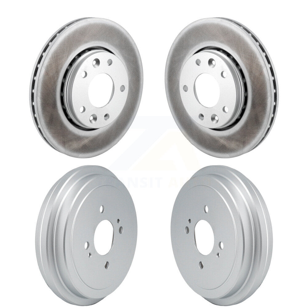 Genius KG-101869 Disc Brake Rotor and Hub Assembly for 2021-2023 Nissan Kicks - Front and Rear