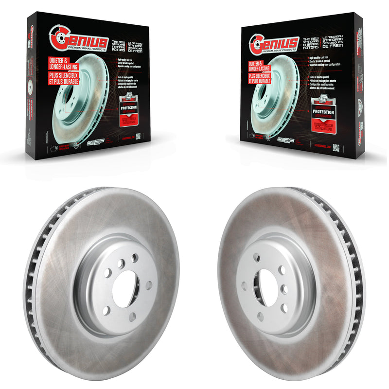 Genius KG-101874 Disc Brake Rotor for 2016-2023 BMW 330i, BMW i4 and More - Front