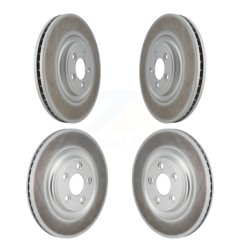 Genius KG-101875 Disc Brake Rotor for 2016-2019 Jaguar XJ - Front and Rear