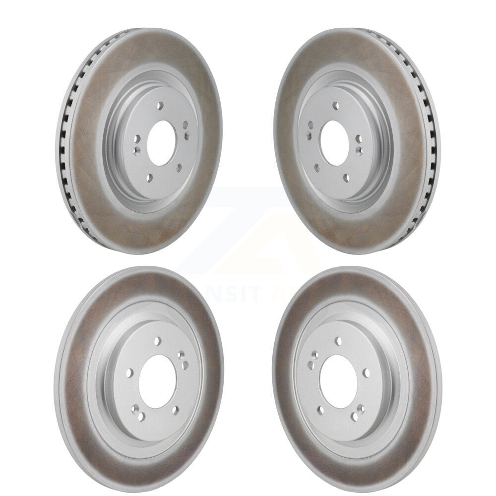 Genius KG-101876 Disc Brake Rotor for 2021-2025 Kia K5, Hyundai Sonata - Front and Rear