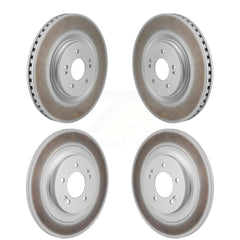 Genius KG-101876 Disc Brake Rotor for 2021-2025 Kia K5, Hyundai Sonata - Front and Rear
