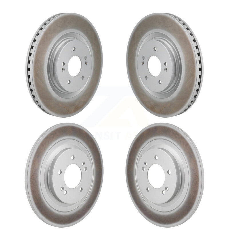 Genius KG-101876 Disc Brake Rotor for 2021-2025 Kia K5, Hyundai Sonata - Front and Rear
