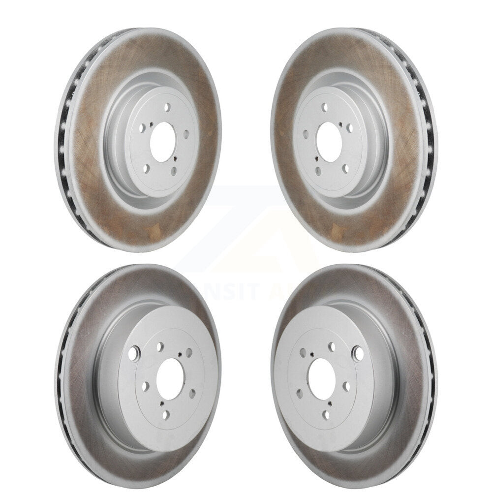 Genius KG-101878 Disc Brake Rotor for 2017-2020 Toyota 86, Subaru BRZ - Front and Rear