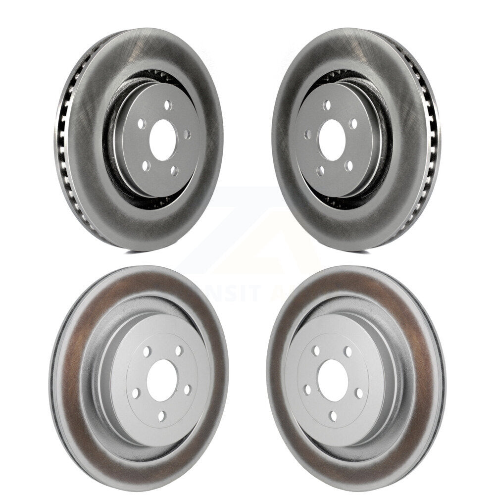 Genius KG-101880 Disc Brake Rotor for 2019-2023 Ford Edge, Lincoln Nautilus - Front and Rear