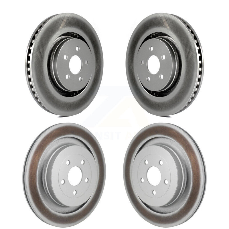 Genius KG-101880 Disc Brake Rotor for 2019-2023 Ford Edge, Lincoln Nautilus - Front and Rear