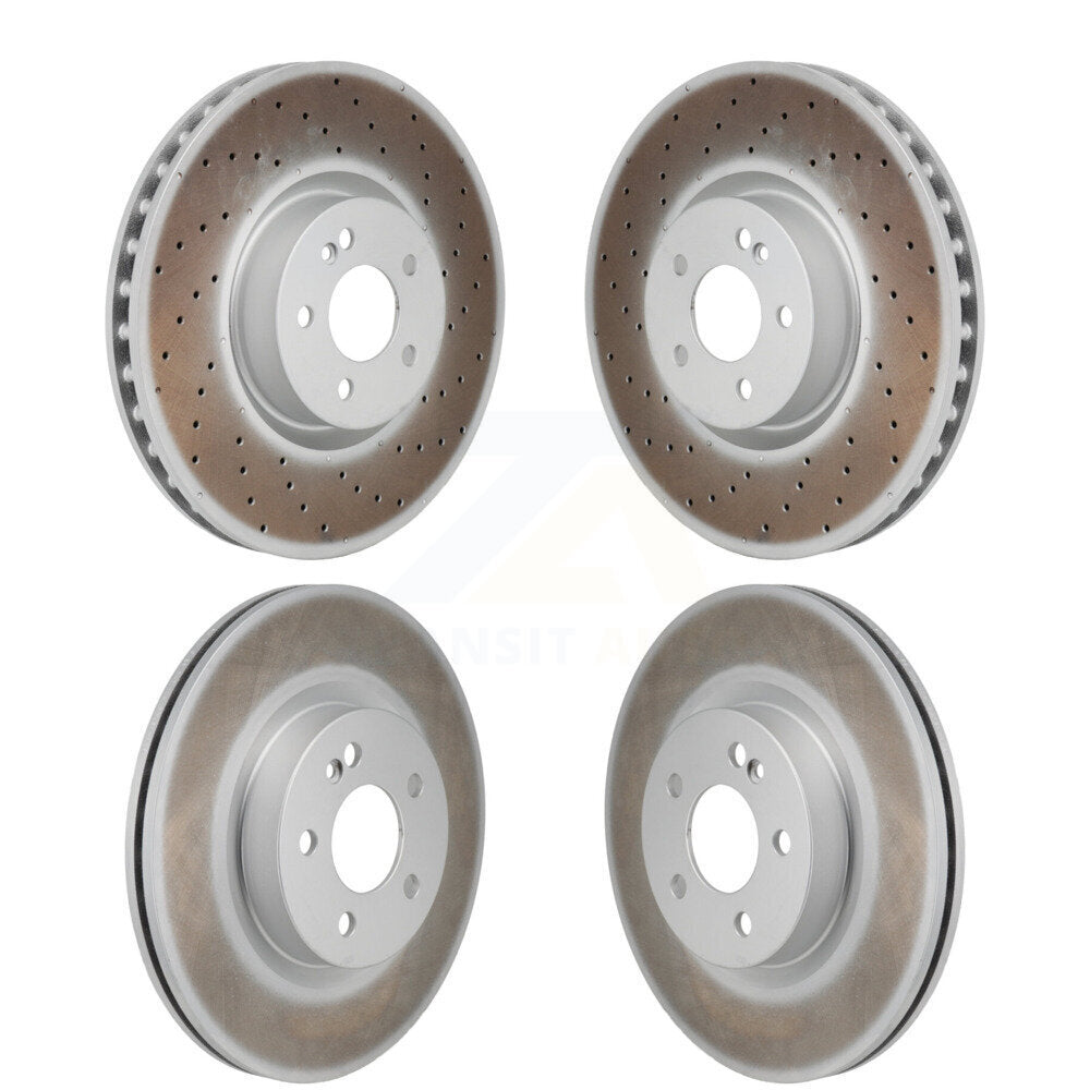 Genius KG-101893 Disc Brake Rotor for 2016-2023 Mercedes-Benz GLC350e, Mercedes-Benz C43 AMG and More - Front and Rear