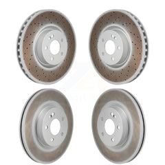 Genius KG-101893 Disc Brake Rotor for 2016-2023 Mercedes-Benz GLC350e, Mercedes-Benz C43 AMG and More - Front and Rear