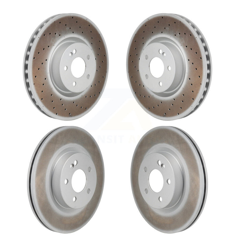 Genius KG-101893 Disc Brake Rotor for 2016-2023 Mercedes-Benz GLC350e, Mercedes-Benz C43 AMG and More - Front and Rear