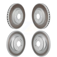 Genius KG-101895 Disc Brake Rotor for 2020-2023 Mercedes-Benz EQB 300, Mercedes-Benz EQB 350 and More - Front and Rear