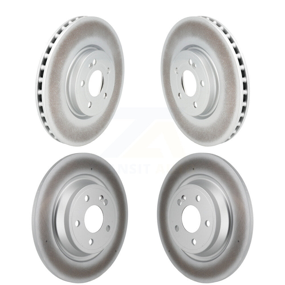 Genius KG-101896 Disc Brake Rotor for 2020-2023 Mercedes-Benz EQB 300, Mercedes-Benz EQB 350 and More - Front and Rear