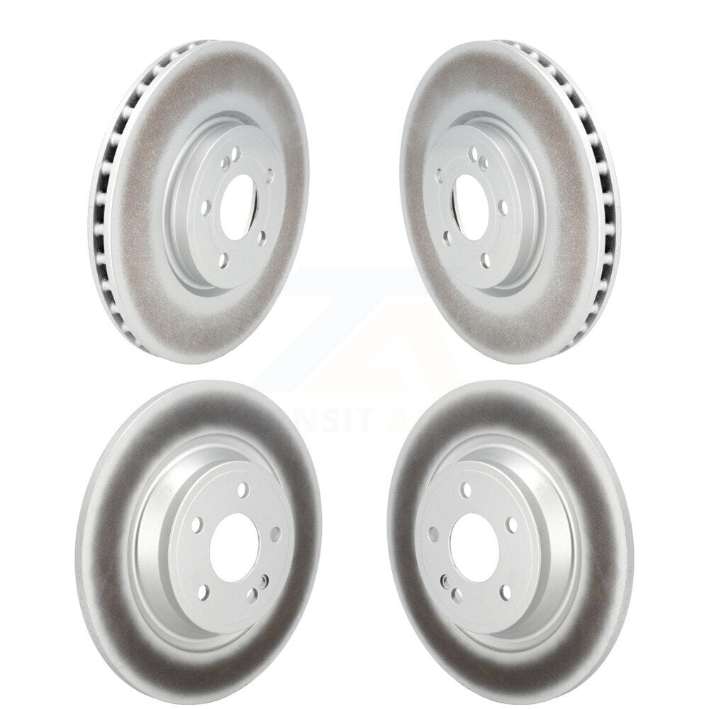 Genius KG-101898 Disc Brake Rotor for 2020-2023 Mercedes-Benz EQB 300, Mercedes-Benz EQB 350 and More - Front and Rear