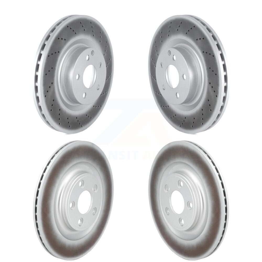 Genius KG-101900 Disc Brake Rotor for 2017 Mercedes-Benz E400 - Front and Rear