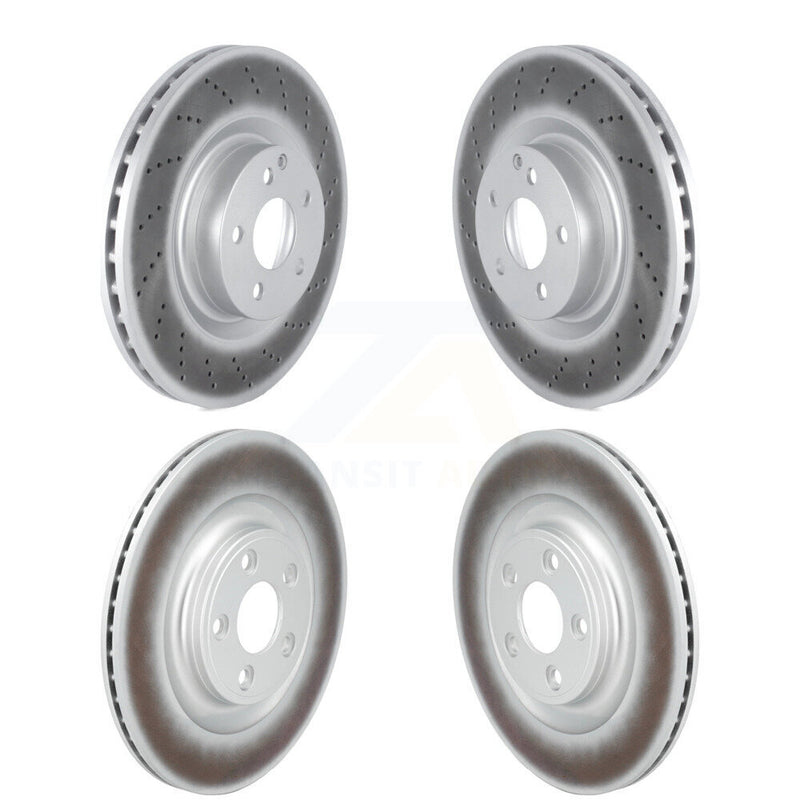 Genius KG-101900 Disc Brake Rotor for 2017 Mercedes-Benz E400 - Front and Rear