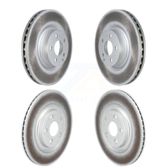 Genius KG-101901 Disc Brake Rotor for 2017 Mercedes-Benz E400 - Front and Rear