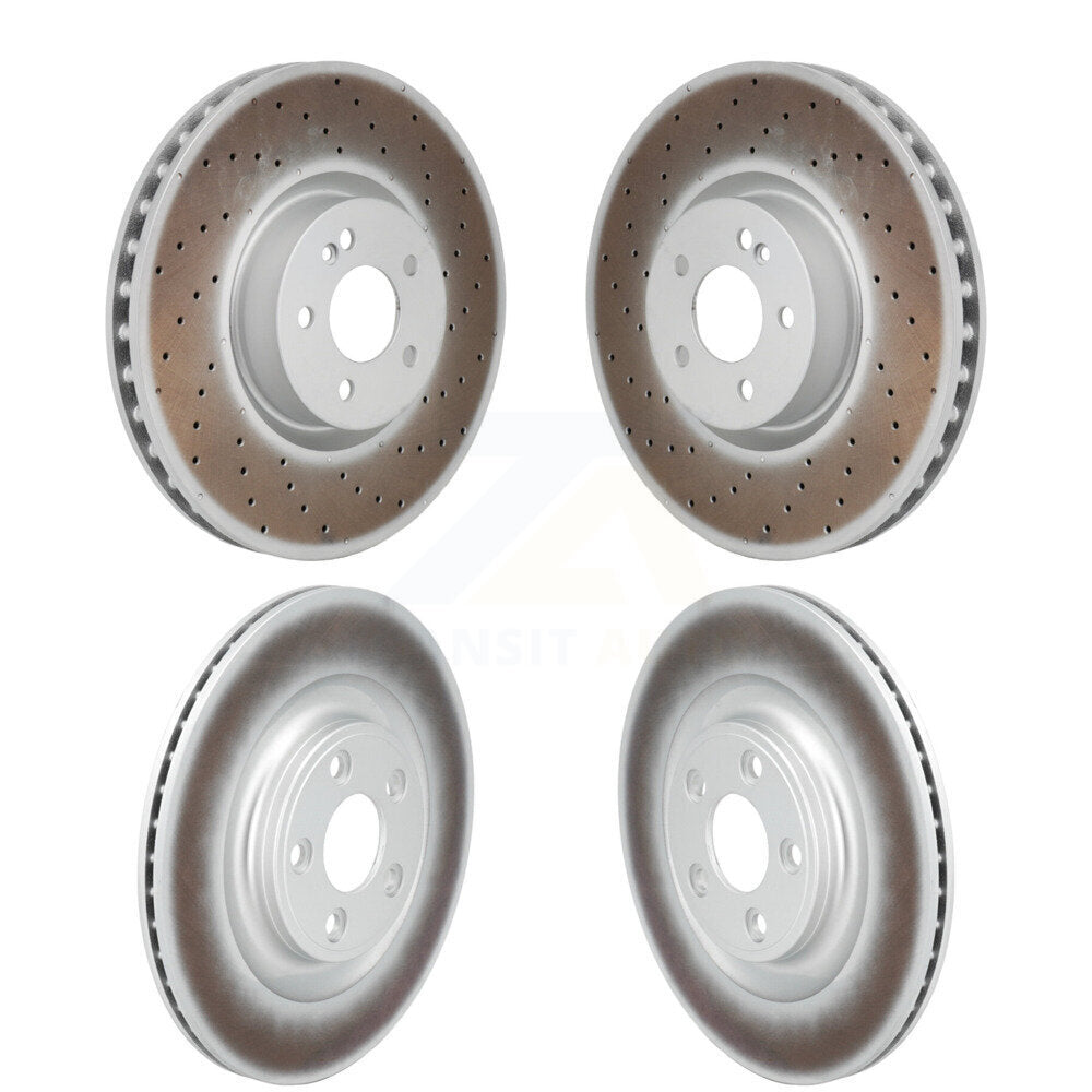 Genius KG-101904 Disc Brake Rotor for 2017-2023 Mercedes-Benz E53 AMG, Mercedes-Benz CLS450 and More - Front and Rear