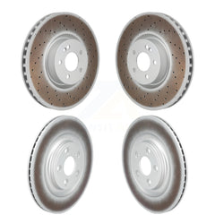 Genius KG-101904 Disc Brake Rotor for 2017-2023 Mercedes-Benz E53 AMG, Mercedes-Benz CLS450 and More - Front and Rear