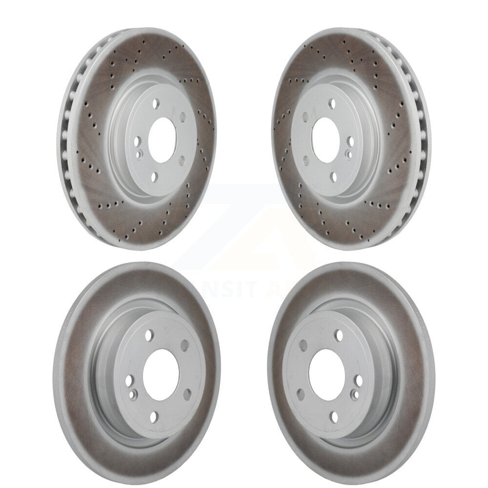 Genius KG-101905 Disc Brake Rotor for 2019-2022 Mercedes-Benz A220 - Front and Rear