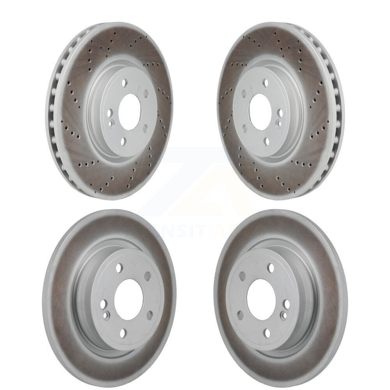 Genius KG-101905 Disc Brake Rotor for 2019-2022 Mercedes-Benz A220 - Front and Rear