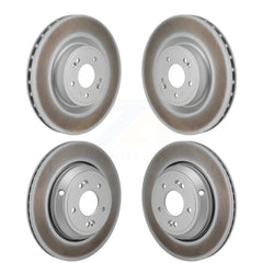 Genius KG-101909 Disc Brake Rotor for 2022 Genesis G70 - Front and Rear