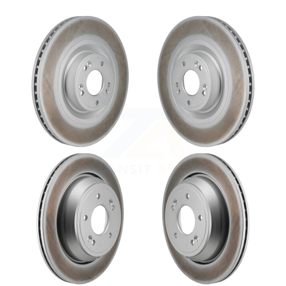 Genius KG-101910 Disc Brake Rotor for 2012-2017 Kia K900, Hyundai Equus - Front and Rear