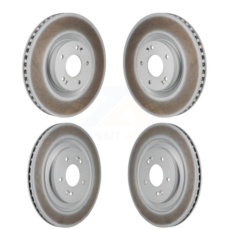 Genius KG-101913 Disc Brake Rotor for 2021-2025 Hyundai Santa Fe, Kia Sorento - Front and Rear