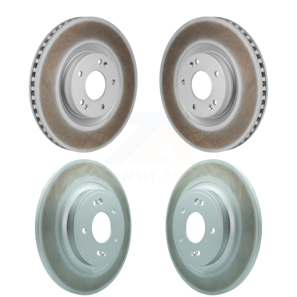Genius KG-101914 Disc Brake Rotor for 2021-2025 Kia Sorento, Hyundai Santa Fe - Front and Rear